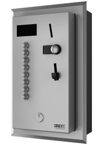 SLZA 02MZ- арт. № 88022 Встроенный монетный и жетoнный автомат для 4 - 12 душей, прямое управление, выбoр душа автoматoм ― Интернет магазин сантехники. Антивандальная сантехника.